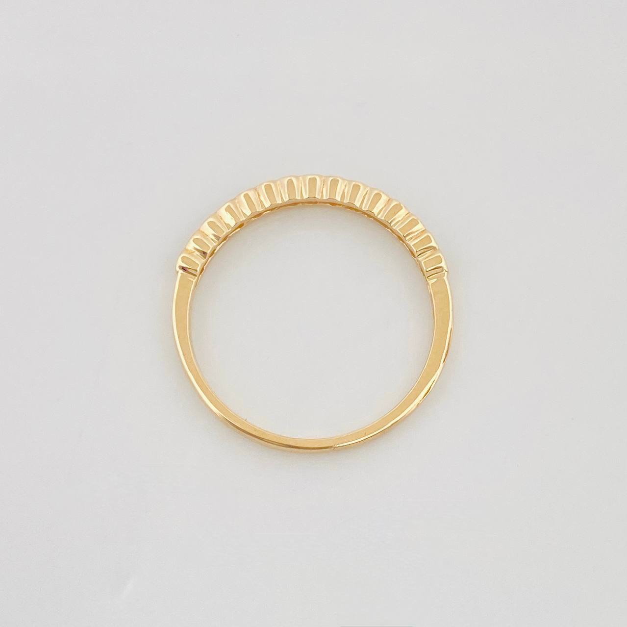 Anillo Churumbela 1.5g / T6 3/4 Oro Amarillo 18K