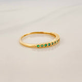 Anillo Churumbela 1.40g / T6 3/4 Oro Amarillo 18K