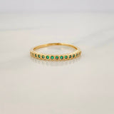 Anillo Churumbela 1.5g / T6 3/4 Oro Amarillo 18K
