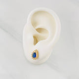 Topos Gota 2.45g / 7.73mm Oro Amarillo 18K