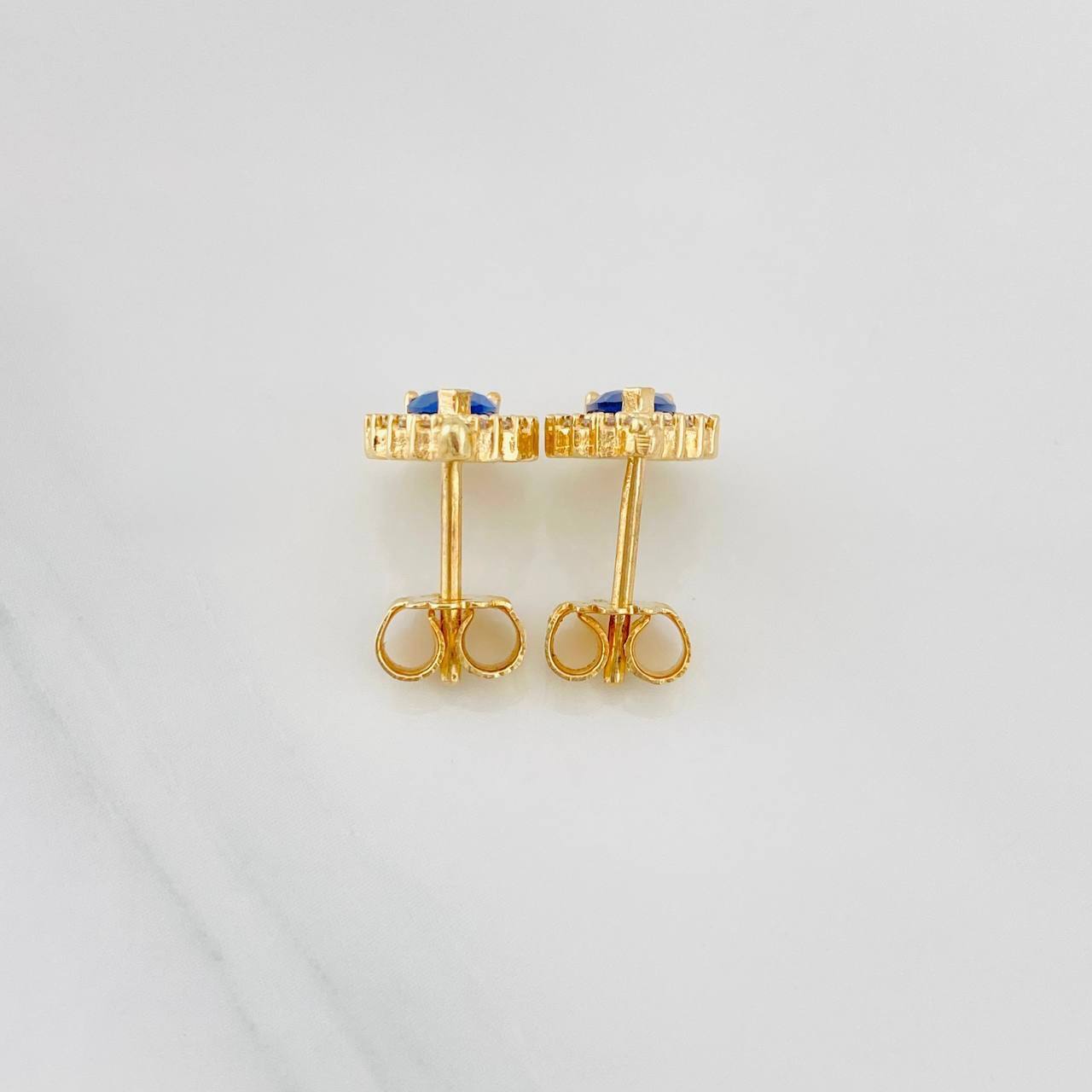 Topos Gota 2.45g / 7.73mm Oro Amarillo 18K