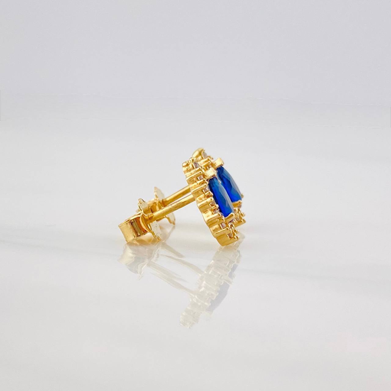 Topos Gota 2.45g / 7.73mm Oro Amarillo 18K
