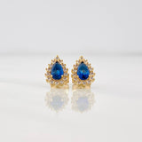 Topos Gota 2.45g / 7.73mm Oro Amarillo 18K