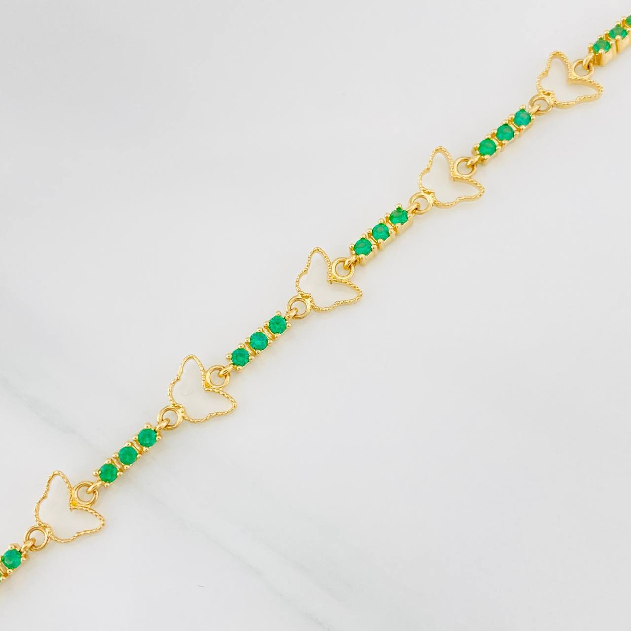 Pulso Mariposa 6.05g / 17cm / 2.37mm Oro Amarillo 18K