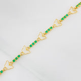 Pulso Mariposa 6.05g / 17cm / 2.37mm Oro Amarillo 18K