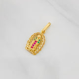 Dije Virgen de Guadalupe 1.3g / 2cm Oro Amarillo 18K