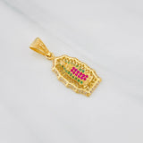 Dije Virgen de Guadalupe 3.35g / 3cm Oro Amarillo 18K