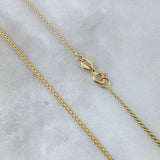 Cadena China 3.25gr / 60cm / 1.5mm Oro Amarillo +0Ⴃ