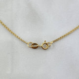 Cadena China  3.15gr / 60cm / 1.4mm Oro Amarillo +0$