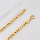 Pulso Lazo 2g / 20cm / 2.65mm Oro Amarillo 18K