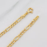 Pulso Figaro 1.5g / 19cm / 3.2mm Oro Amarillo 18K