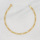 Pulso Figaro 1.5g / 19cm / 3.2mm Oro Amarillo 18K