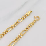 Pulso Figaro 2.2g / 19cm / 3.2mm Oro Amarillo 18K