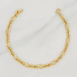 Pulso Figaro 2.3g / 19cm / 4.4mm Oro Amarillo 18K