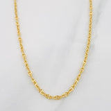 Cadena Escalera Volga 2g / 45cm / 2mm Oro Amarillo 18K