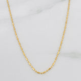 Cadena Morse 1.45g / 45cm / 0.7mm Oro Amarillo 18K