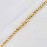 Cadena Lazo 3.65g / 50cm / 2.1mm Oro Amarillo 18K