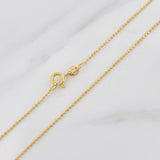 Cadena Militar 2g / 45cm / 0.95mm Oro Amarillo 18K