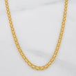 Cadena China 4.6g / 50cm / 2.2mm Oro Amarillo 18K