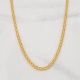 Cadena China 4.9g / 50cm / 2.1mm Oro Amarillo 18K