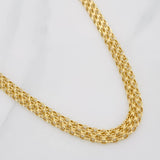 Cadena China 4.35g / 45cm / 4.15mm Oro Amarillo 18K