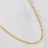 Cadena China 4.1g / 45cm / 1.95mm Oro Amarillo 18K