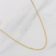 Cadena Singapur 0.85g / 50cm / 0.7mm Oro Amarillo 18K