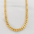 Cadena Cubana 7.8g / 70cm / 5.2mm Oro Amarillo 18K