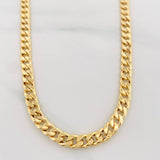 Cadena Cubana 7.8g / 70cm / 5.2mm Oro Amarillo 18K