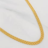 Cadena China 4.2g / 45cm / 1.6mm Oro Amarillo 18K