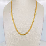 Cadena China 4.2g / 45cm / 1.6mm Oro Amarillo 18K