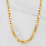 Cadena Figaro 8.2g / 50cm / 2.2mm Oro Amarillo 18K