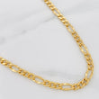 Cadena Figaro 8.2g / 50cm / 2.2mm Oro Amarillo 18K