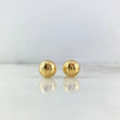 Topos Media Bola 10mm / 1.15gr Lisa Oro Amarillo