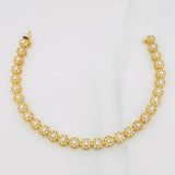 Pulso Tennis 10.95g / 16.7cm / 5.24mm Oro Amarillo 18K