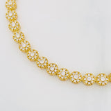 Pulso Tennis 10.95g / 16.7cm / 5.24mm Oro Amarillo 18K