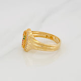 Anillo Virgen de Guadalupe 4.6g / T7 1/2 Oro Amarillo 18K