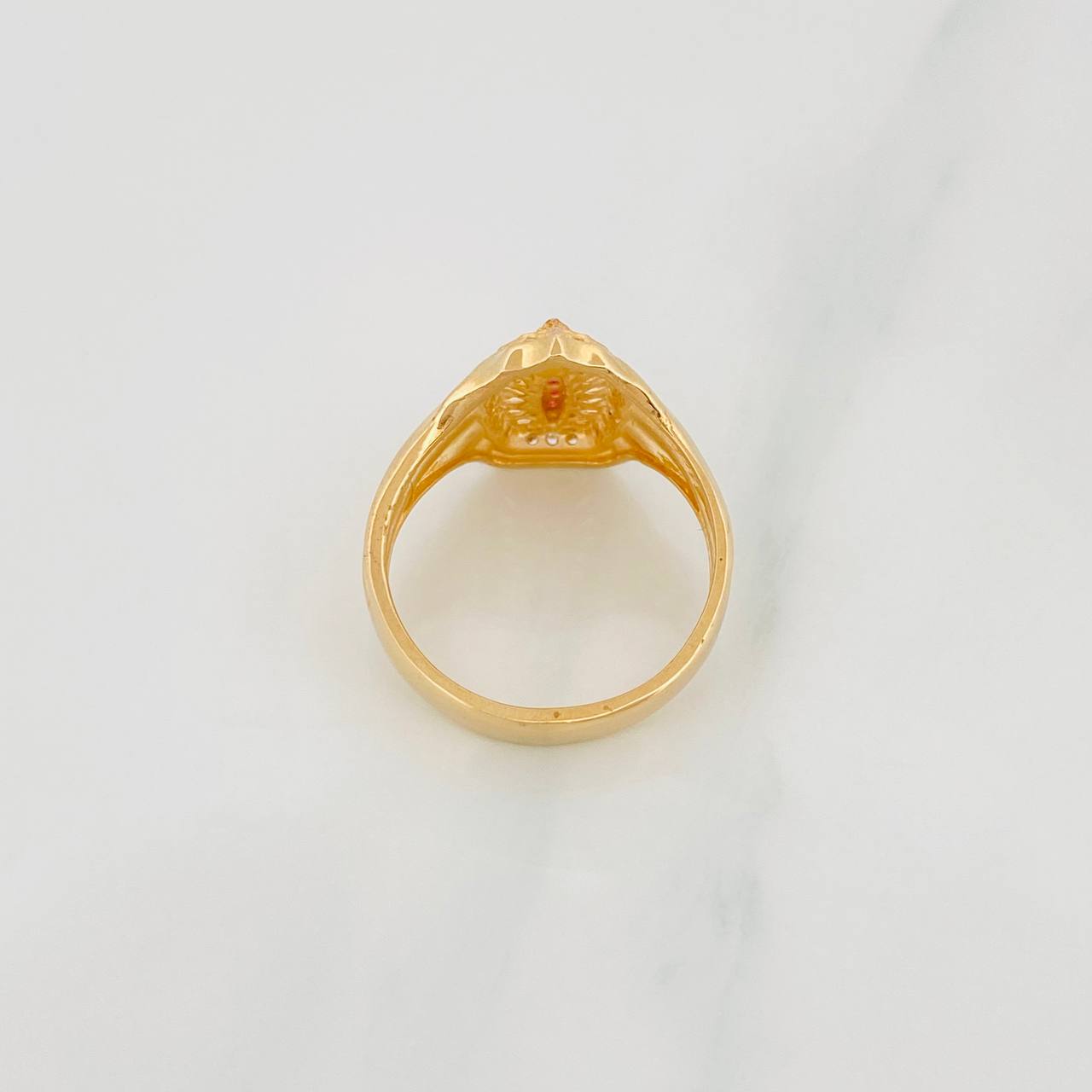 Anillo Virgen de Guadalupe 3.85g / T6 1/2 Oro Amarillo 18K