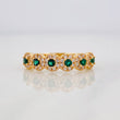 Anillo Churumbela Flor 2.45g / T6 3/4 Oro Amarillo 18K