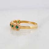 Anillo Churumbela Flor 2.45g / T6 3/4 Oro Amarillo 18K