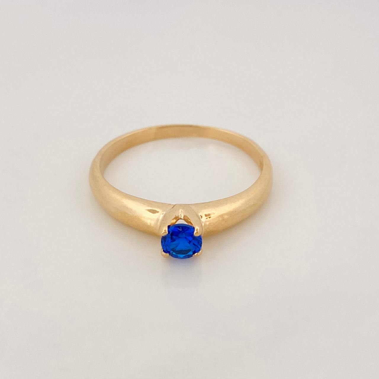 Anillo Solitario 2.35g / T6 3/4 Oro Amarillo 18K