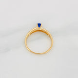 Anillo Solitario 2.35g / T6 3/4 Oro Amarillo 18K