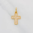 Dije Cruz 1.3g / 2.3cm Oro Amarillo 18K