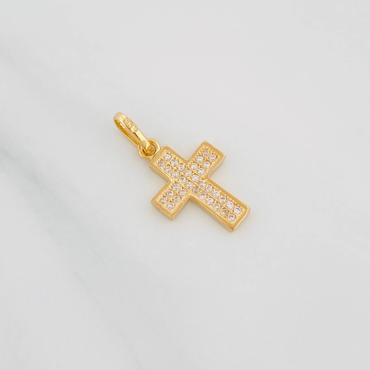 Dije Cruz 1.3g / 2.3cm Oro Amarillo 18K