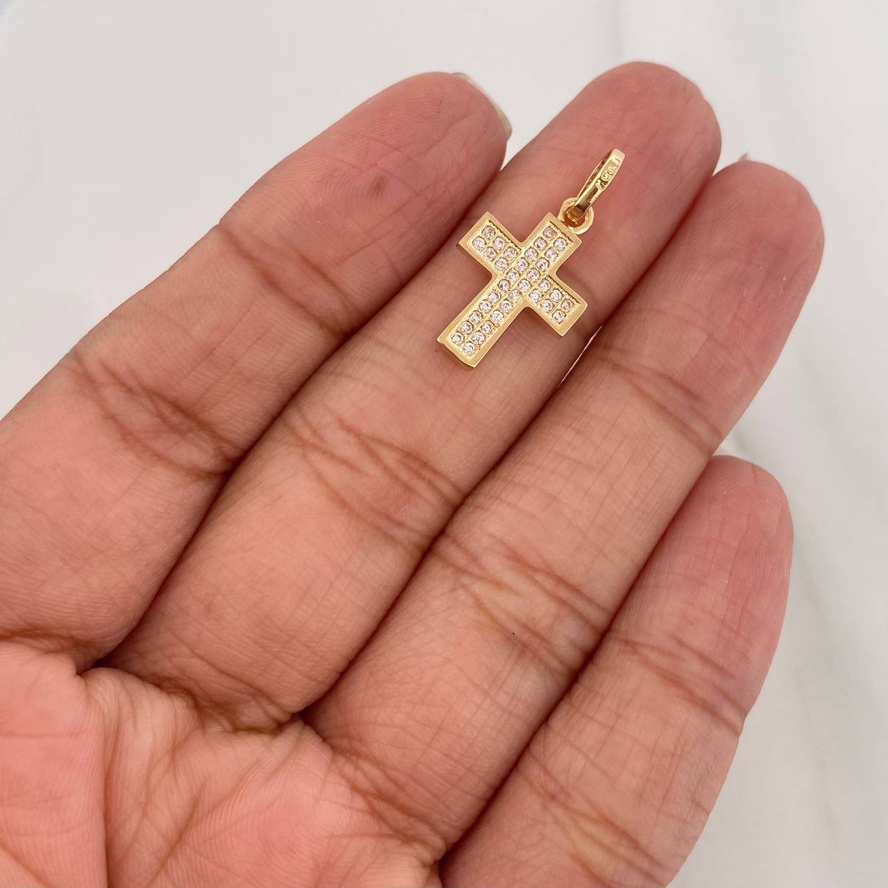 Dije Cruz 1.3g / 2.3cm Oro Amarillo 18K