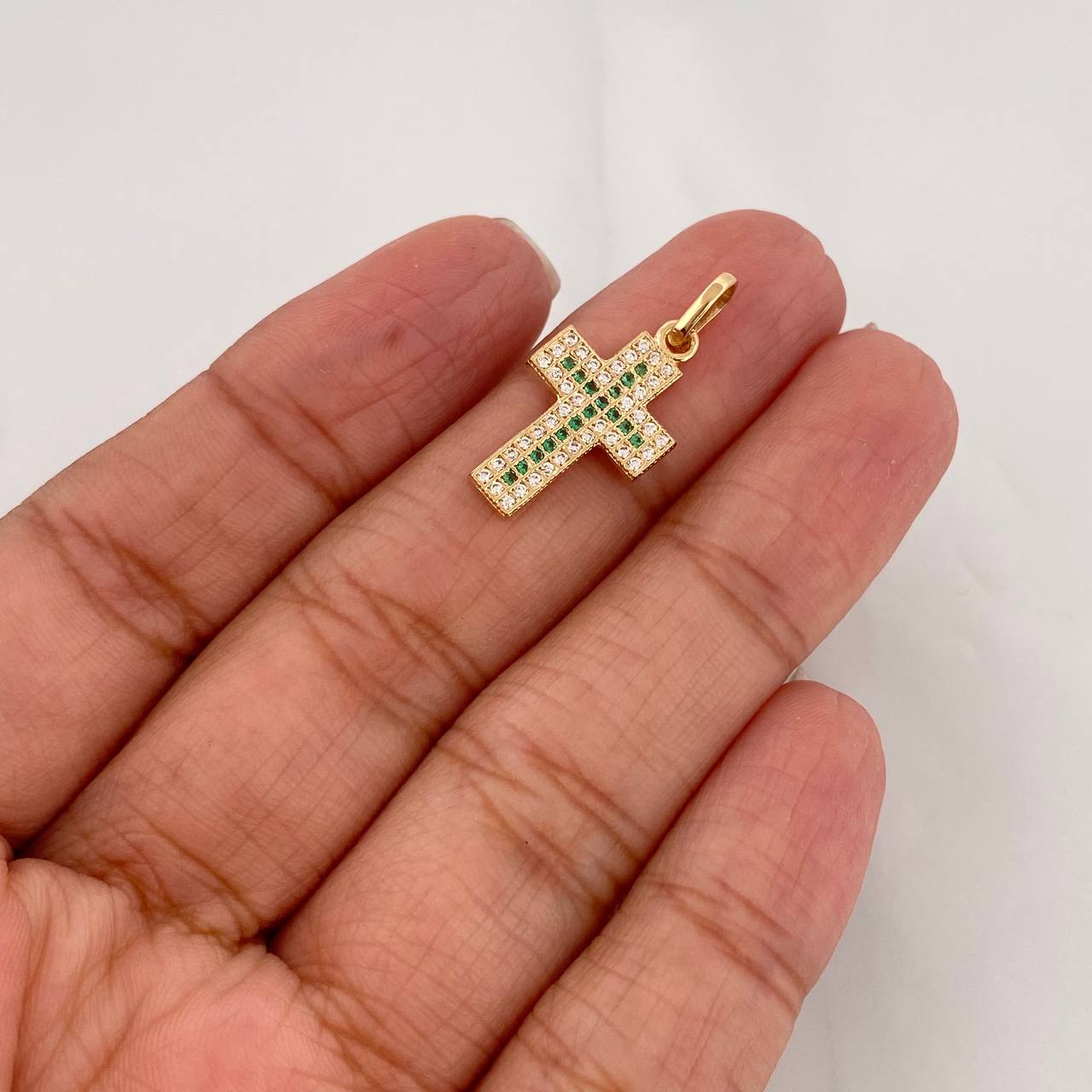 Dije Cruz 1.55g / 2.4cm Oro Amarillo 18K