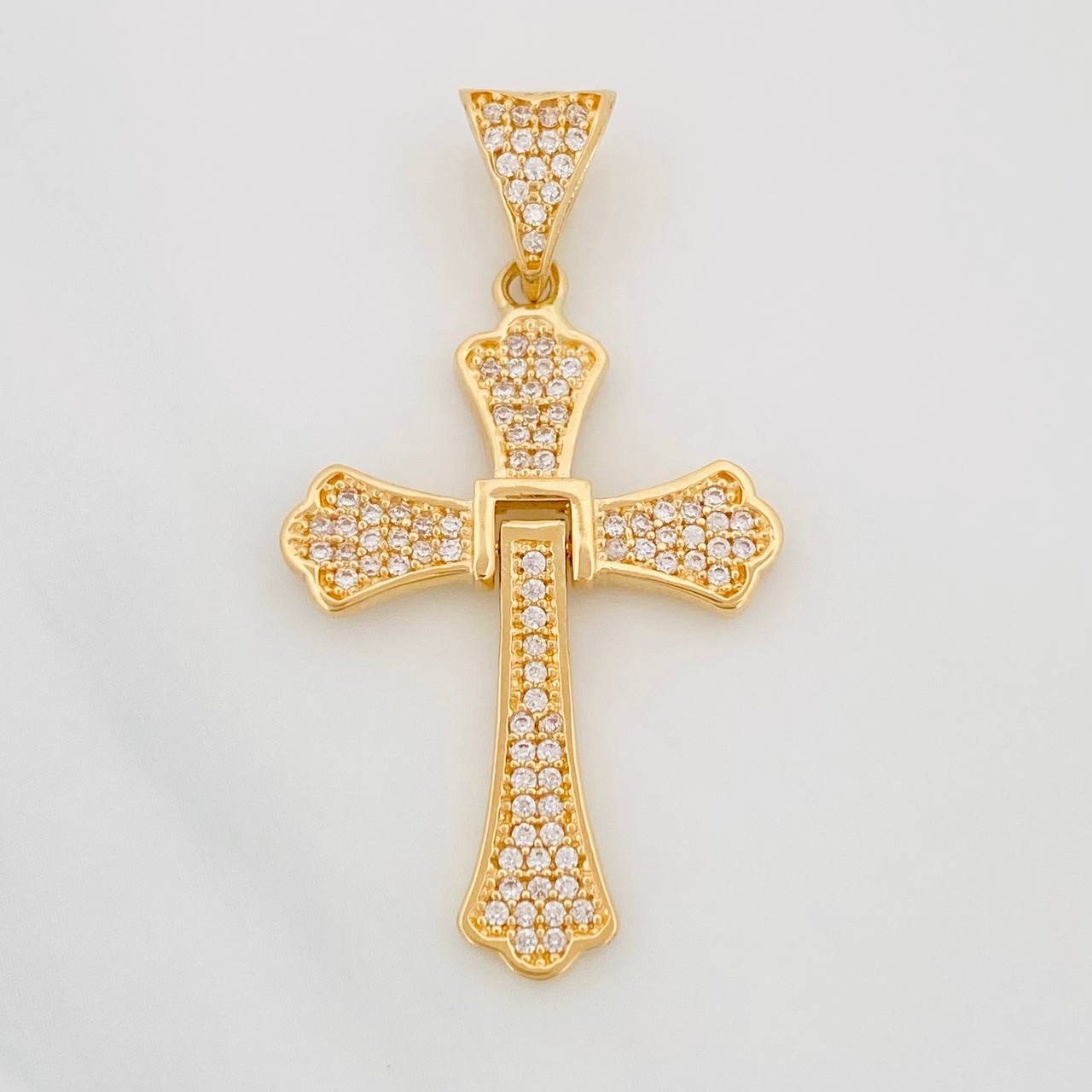 Dije Cruz Articulada 3.55g / 4cm Oro Amarillo 18K
