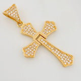 Dije Cruz Articulada 3.55g / 4cm Oro Amarillo 18K