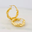 Candongas Mary 4.25g / 2.6cm Oro Amarillo 18K