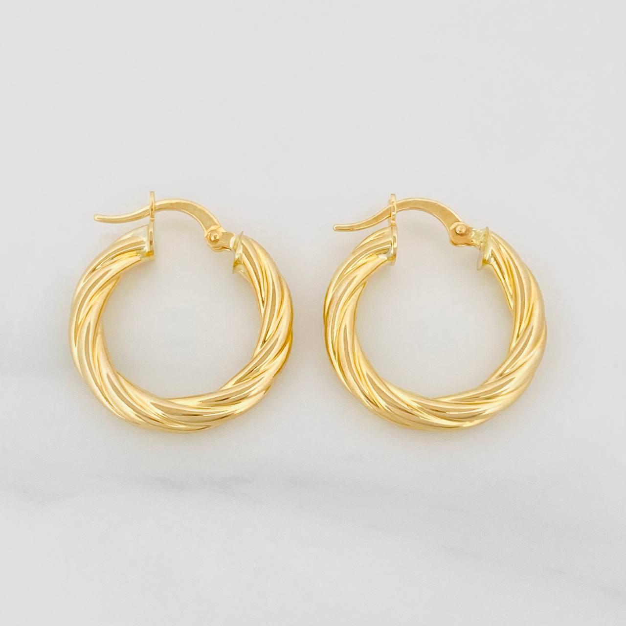 Candongas Mary 2.7g / 2.3cm Oro Amarillo 18K